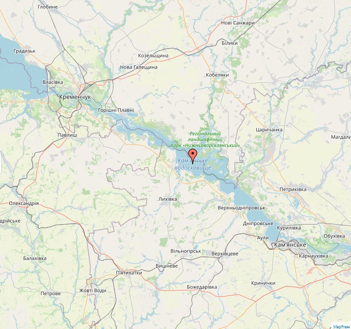 Kamianske Reservoir